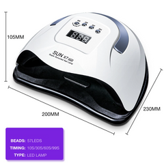 220W LED Nail Dryer UV Polish Curing Lamp