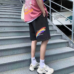 Men's Trendy Loose Thin Five-Point Casual Shorts