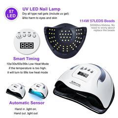 220W LED Nail Dryer UV Polish Curing Lamp