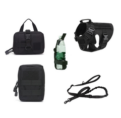 Tactical Dog Harness and Leash