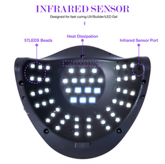 220W LED Nail Dryer UV Polish Curing Lamp