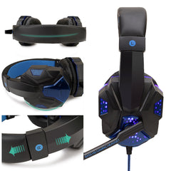 Wired Headphones with Light Up Feature