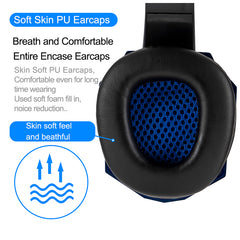 Wired Headphones with Light Up Feature