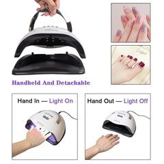 220W LED Nail Dryer UV Polish Curing Lamp