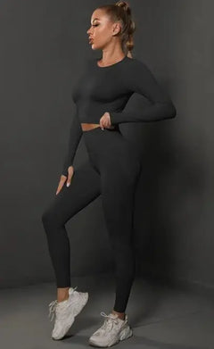 Knit Flex Yoga Ensemble