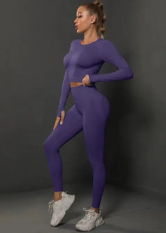 Knit Flex Yoga Ensemble