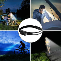 Hands-Free COB Light Headband