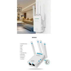 1200Mbps Dual-Band WiFi Booster