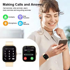 Smart watch with full touch screen compatible with iPhone/android