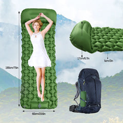 Outdoor Camping Inflatable Mattress Sleeping Pad