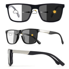 Photochromic Sunglasses Square Casual Trendy Fashion