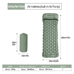 Outdoor Camping Inflatable Mattress Sleeping Pad