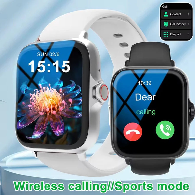 Smart watch with full touch screen compatible with iPhone/android