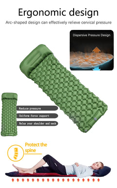 Outdoor Camping Inflatable Mattress Sleeping Pad