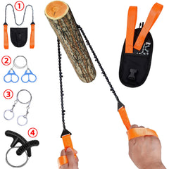 4 Styles Portable Survival Chainsaw