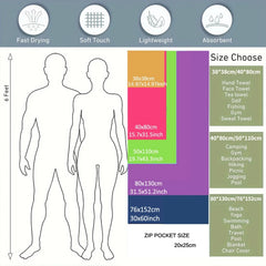 Quick-Dry Microfiber Towel