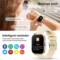 Smart watch with full touch screen compatible with iPhone/android