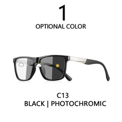 Photochromic Sunglasses Square Casual Trendy Fashion