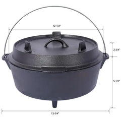 Campfire Cast Iron Dutch Oven Combo