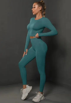 Knit Flex Yoga Ensemble