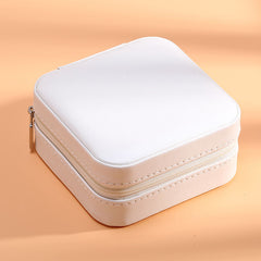 Portable PU Leather Jewelry Storage Box