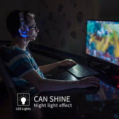 Wired Headphones with Light Up Feature