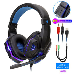 Wired Headphones with Light Up Feature