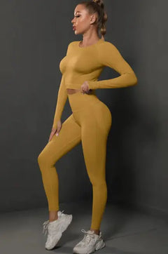 Knit Flex Yoga Ensemble