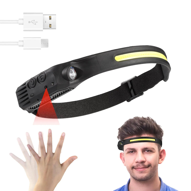 Lumifront 230° Rechargeable Wide-Beam Headlamp