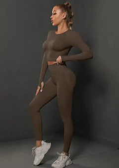 Knit Flex Yoga Ensemble