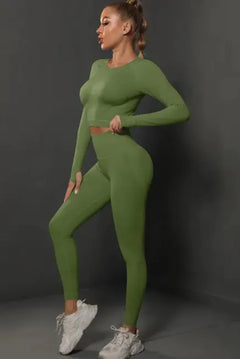 Knit Flex Yoga Ensemble