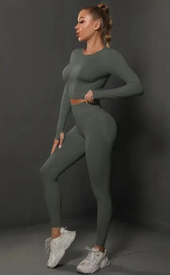Knit Flex Yoga Ensemble