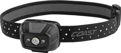Coast® FL19 Dual-Color LED Headlamp 365 Lumens with Clips