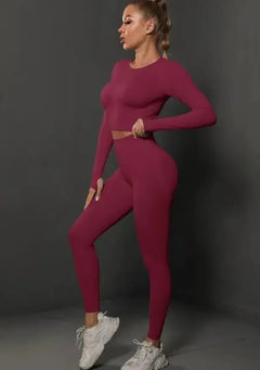 Knit Flex Yoga Ensemble