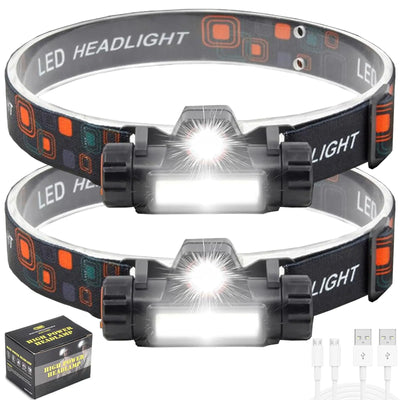BrightTrail LED Headlamp 1200 Lumen Rechargeable
